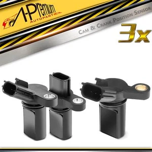 2x árbol de levas y 1x sensor de posición del cigüeñal para Nissan Altima 04-06 Maxima Quest - Imagen 1 de 8