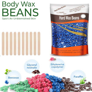 Hard Wax Beans Waxing Beads Pellet Hot Brazilian Beads Body Hair Removal 1kg