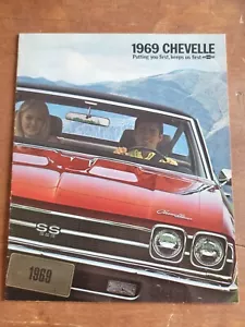 Chevrolet Chevelle 1969 VINTAGE Dealer Catalog, Malibu, SS 396 - Picture 1 of 11