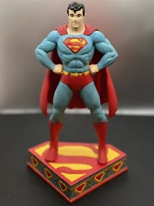 Jim Shore DC Comics SUPERMAN Silver Age Man of Steel #6003021 Figurine. - Picture 1 of 8