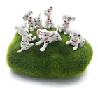 6pcs Dalmatian Dog Animal Toy PVC Action Figure Kids Toys Party Children Gifts