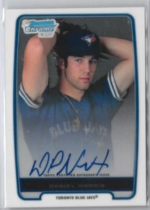 2012 Bowman Chrome Prospects Auto Daniel Norris #BCP110 Toronto Blue Jays - Picture 1 of 2