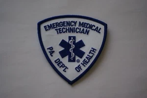 Pennsylvania Department of Health Emergency Medical Technician patch - Picture 1 of 1