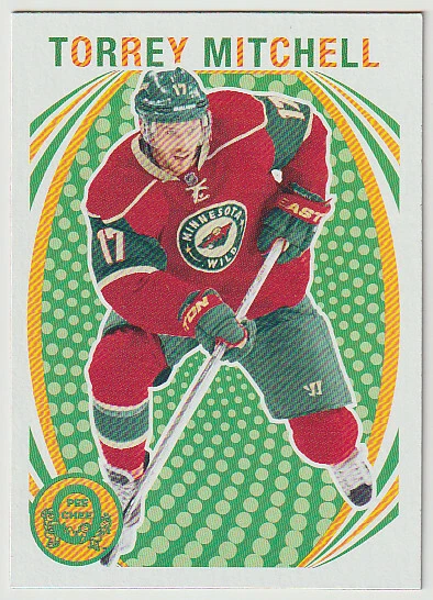 2013-14 OPC Retro Torrey Mitchell Card #224 Minnesota Wild - Image 1 of 1