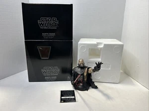 Gentle Giant Star Wars Darth Vader The Force Unleashed 1384/3000 Bust Y1 - Picture 1 of 9