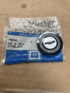 1971 - 1981 Chevy Bowtie 4 Spoke Steering Wheel Emblem GM # 3992304 NOS Camaro - Picture 1 of 4
