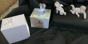 Lladro Train Locomotive Christmas Ornament & Angels - Picture 1 of 10