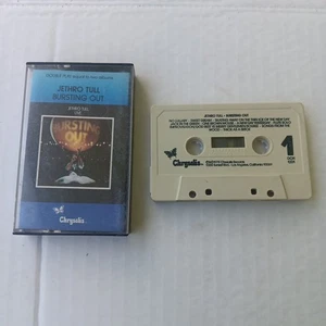 Jethro Tull Live "Bursting Out" Cassette Tape Chrysalis 1978 - Picture 1 of 9