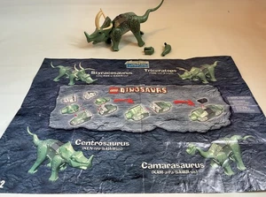 LEGO 6722 Dinosaurs Styracosaurus Triceratops Camarasaurus Complete w/ manual - Picture 1 of 11