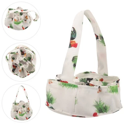 Cestino Per La Raccolta Dellse Uova Porta Portatore Di Delle - Immagine 1 di 4