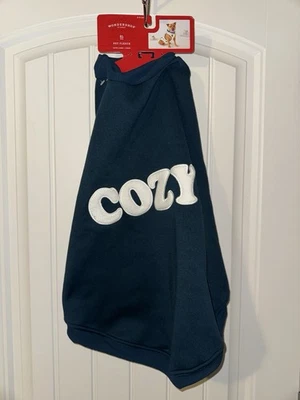 Vellón para mascotas Wondershop XL verde con texto “acogedor” Foto 1 de 3