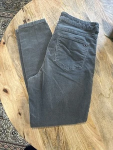 Tommy Hilfiger Women's Corduroy Skinny Ankle Pants Gray Size 8 - Picture 1 of 7