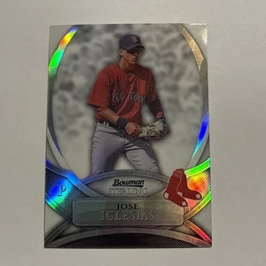 José Iglesias 2010 Bowman Sterling Prospects refractor #JI Red Sox/199 - Imagen 1 de 2