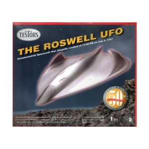 Testor Corporati Model Kit Roswell UFO (50th Anniversary Ed) (1/ SW (VG+/New) - Picture 1 of 1