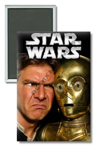 Star Wars 1977 Funny Movie Poster 2" x 3" Refrigerator Magnet - Picture 1 of 3