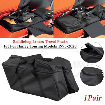 Hard Saddlebag Luggage Liners Tour Pack Soft Liner Bags For Harley Street Glide - Imagem 1 de 4