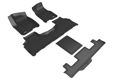 3D MAXpider All-Weather Kagu Series Floor Mats For 21 Chevrolet Tahoe 7 Seat  — 第 1/4 张图片