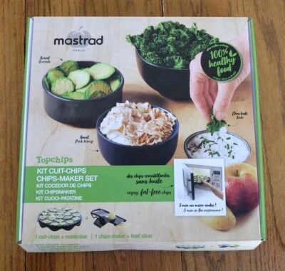 Mastrad TopChips Microwave Chips Maker & Mini Mandoline Slicer Set - Image 1 of 4