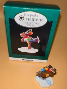 A Gift From Rodney 1995 Hallmark Keepsake Ornament Collectors Club Miniature NEW - Picture 1 of 12
