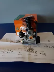 MOTEUR FORCE 28R/ABC/RS NITRO AVEC PULLSTART - Photo 1 sur 8
