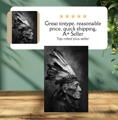 Индейский тонип ограниченный выпуск музейная серия C00285RP - Изображение 1 из 3