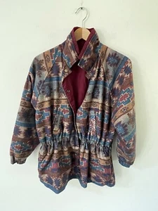 Casual Club Jacke Damen Boho Small Wende Azteken Southwestern - Bild 1 von 17