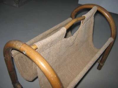 Porte-revues Meuble ROTIN -année 60 - Photo 1/4