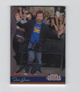 TOM GREEN 2007 DONRUSS AMERICANA AUTO SIGNED AUTOGRAPH Swatch RARE #/200 Actor - Picture 1 of 2