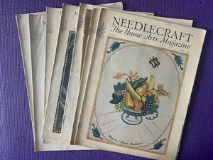 Vintage Lot of (8) Needlecraft For 1932-1934 - Picture 1 of 24