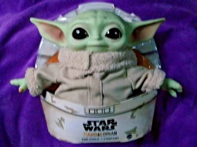  Figura de Peluche Mandalorian Baby Yoda The Child 11" Nueva Guerra de las Galaxias Grogu Foto 1 de 2