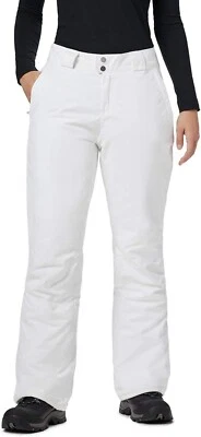 Pantalones de esquí Columbia X5505 para mujer blancos On the Slope II talla L Foto 1 de 4