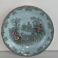 AYNSLEY “QUEENS GARDEN” Scalloped Saucers 5.25” Plates Multiple Avail