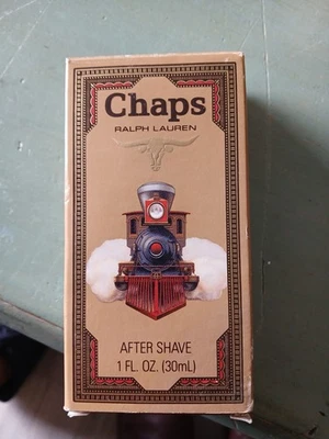 Ralph Lauren Chaps 30 ml vintage después del afeitado (caja tiene imperfecciones) - NUEVO Foto 1 de 4