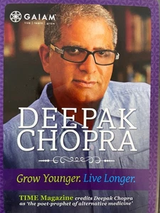 DEEPAK CHOPRA - Grow Younger Live Longer DVD AS NEW! *Region 1* - Picture 1 of 2