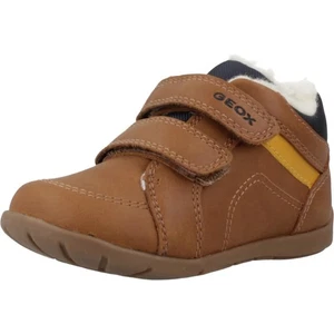 Geox Baby B Elthan Boy A Trainers Toddler Shoes, Brown - UK Child 6 EU23 - Picture 1 of 7