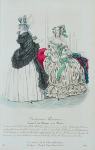 Cachemire de l'Inde,  1837, Sst. Historismus Mode 1800-1849 Unbekannt (19.Jhd) - Bild 1 von 4