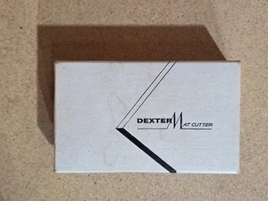 DEXTER MAT CUTTER, ORIGINAL BOX, WITH BLADES AND INSTRUCTIONS. NEW - Picture 1 of 3