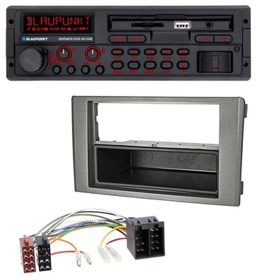 Blaupunkt SD MP3 USB Bluetooth DAB Autoradio für Iveco Daily (06-14) dunkelgrau - Bild 1 von 4