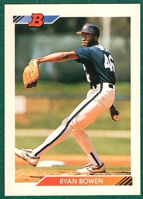 Ryan Bowen - 1992 Bowman #401 - Houston Astros Baseball Card - Image 1 of 2