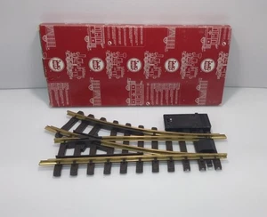 LGB 12050 G Brass 30° Right Hand R1 Remote Electric Switch Turnout EX/Box - Picture 1 of 6