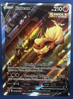 Flareon V SWSH179 SWSH: Sword & Shield Promo Cards Holo Pokemon English - Image 1 of 2