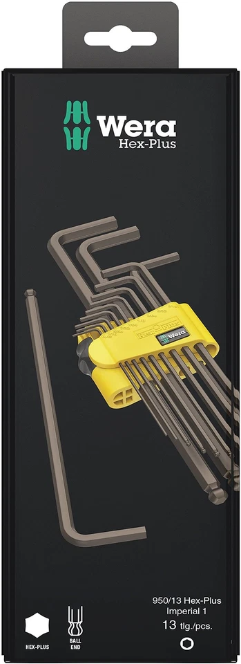 950/13 Hex-Plus Imperial 1 L-key set imperial BlackLaser - Image 1 of 4