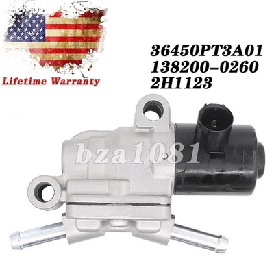 IDLE AIR CONTROL VALVE FOR 1990-93 HONDA ACCORD 2.2L 92-96 HONDA PRELUDE 2.2 2.3 - Imagem 1 de 4