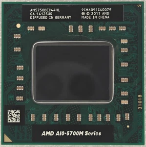 AMD A10-5750M 2.50GHz Quad-Core CPU Processor AM57S0DEC44HL - Picture 1 of 2