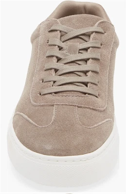 AllSaints - Tênis Flip Low Top (Homens) - Tamanho 10 - Cinza Pedra - Novo na caixa - Imagem 1 de 4