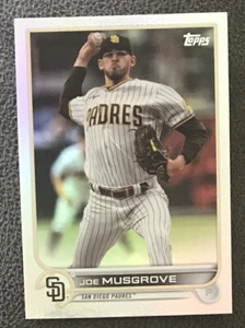 2022 Topps Joe Musgrove Silver Rainbow Foil #266 San Diego Padres - Picture 1 of 2