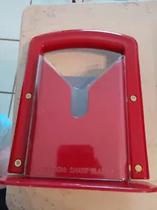 The Original Bagel Guillotine Universal Slicer Kitchen Tool New in Box RED - Picture 1 of 10