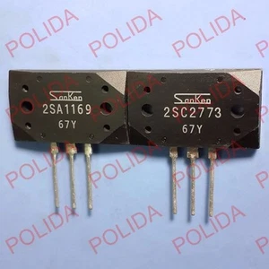 1pair OR 2PCS Transistor SANKEN MT-200 2SA1169/2SC2773 A1169/C2773 - Bild 1 von 1