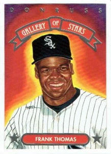 Frank Thomas White Sox ~ 1992 Donruss Gallery of Stars ~ KOSTENLOSER VERSAND - Bild 1 von 1