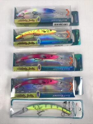 Lote De 5 Señuelos De Pesca Reef Runner Serie 800 Buzos Profundos 216 25 152 Nuevos Púrpura Foto 1 de 4